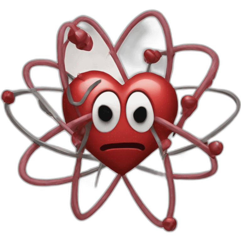 Atomic heart emoji