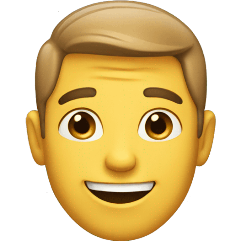 happy guy emoji