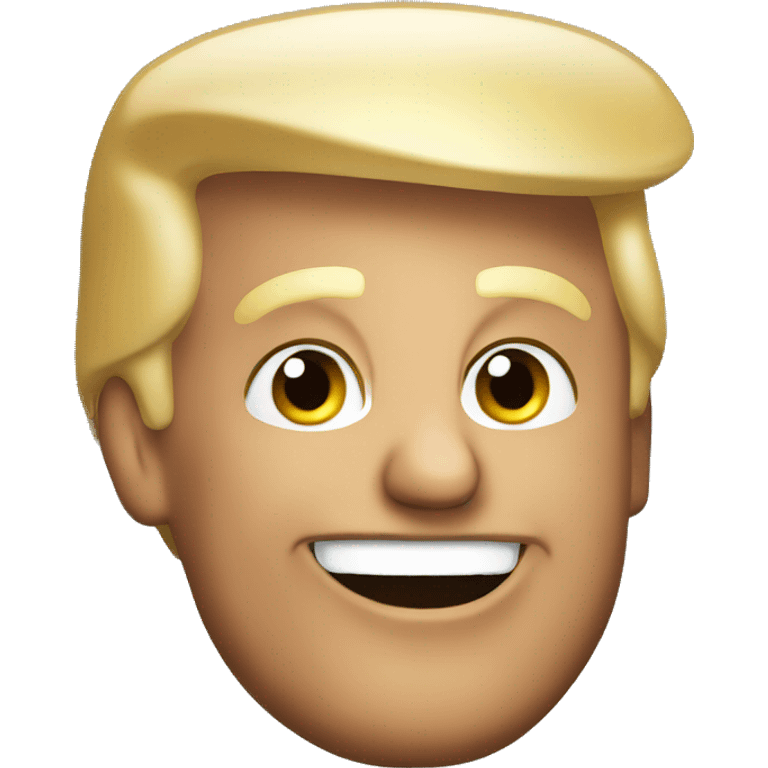 Donald Trump happy  emoji