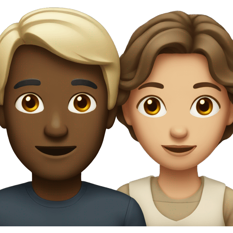 man and woman emoji