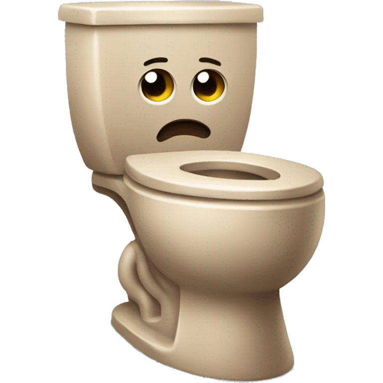 poop in toilet emoji