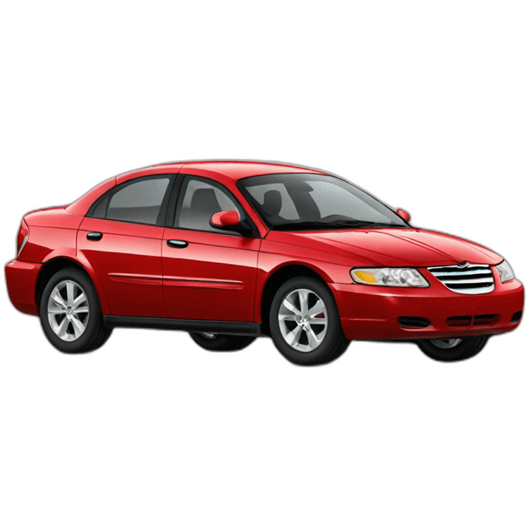 Chrysler stratus red emoji