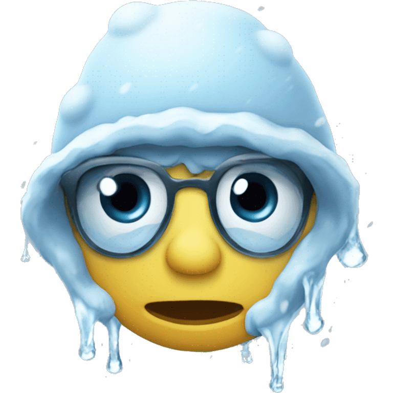 sleet emoji