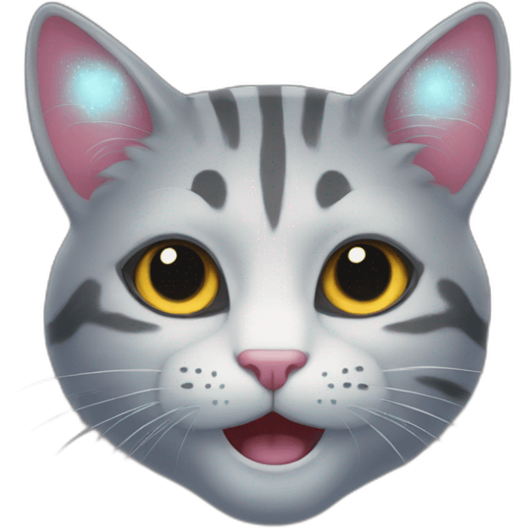 a magic cat  emoji