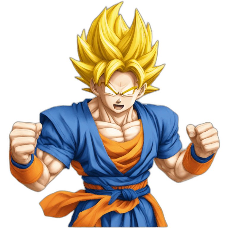 Goku ssj blue emoji