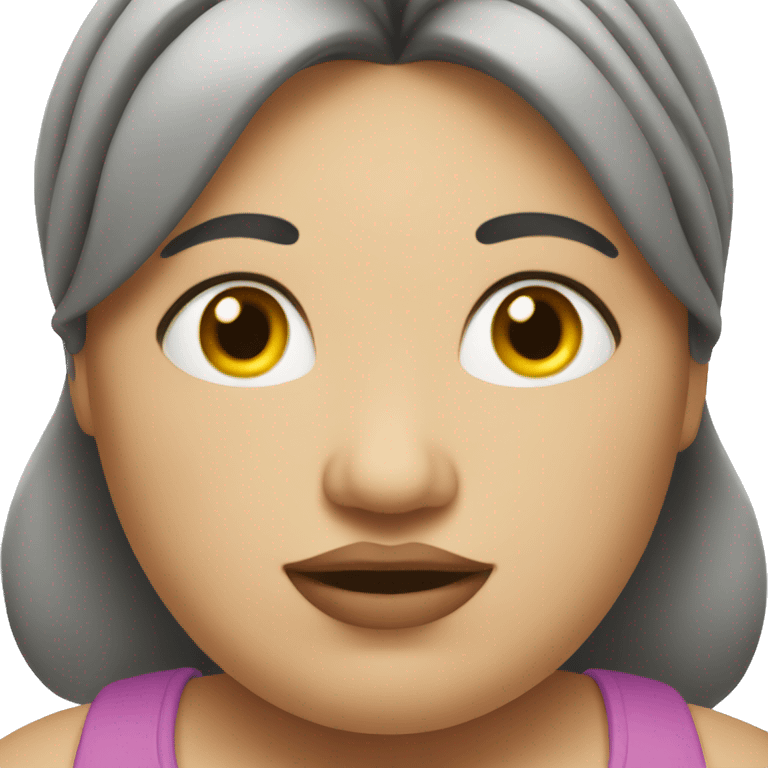 obese lady emoji