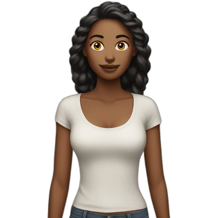 woman photo model emoji