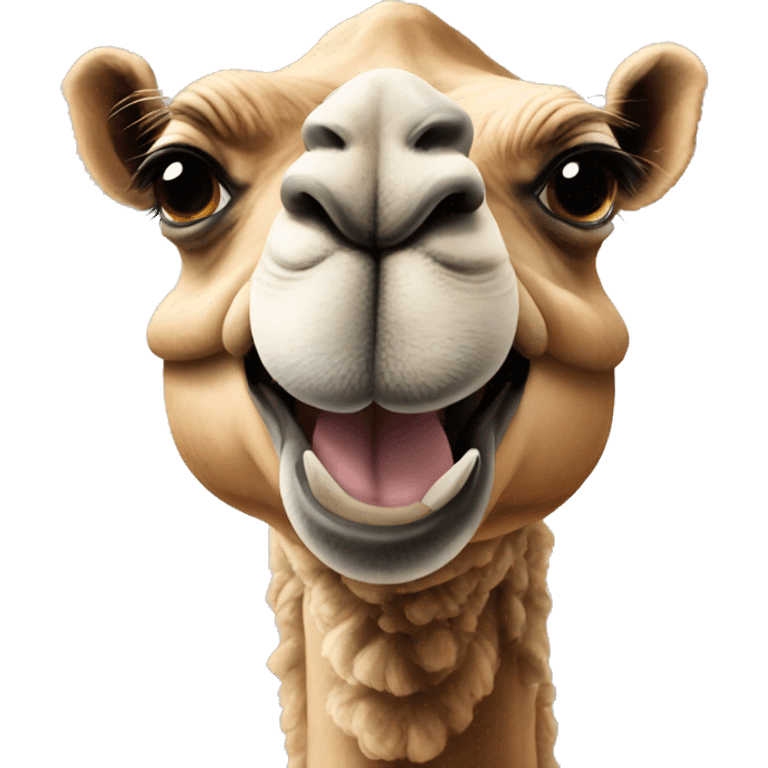 Camel hapy emoji