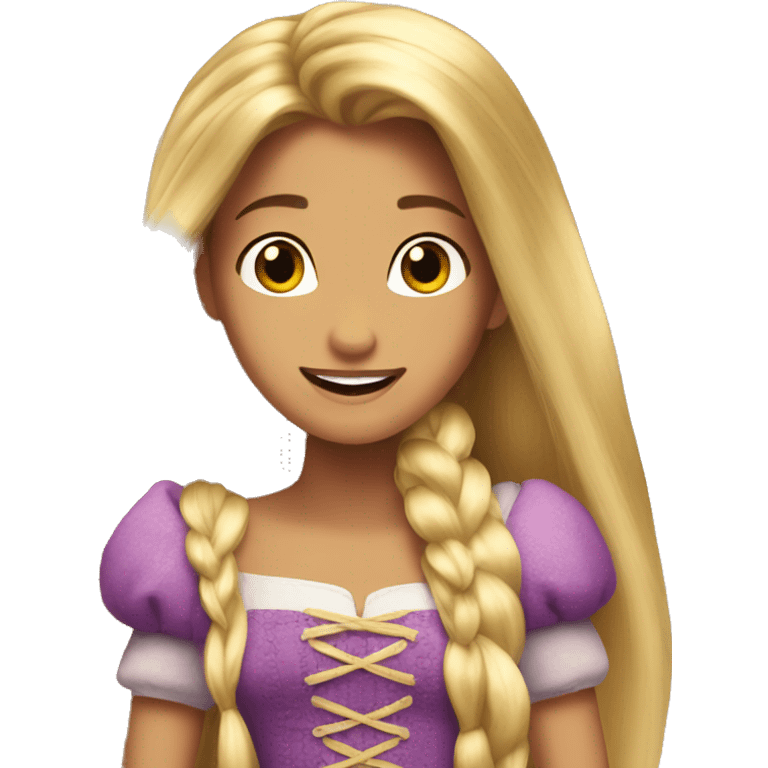 Rapunzel emoji