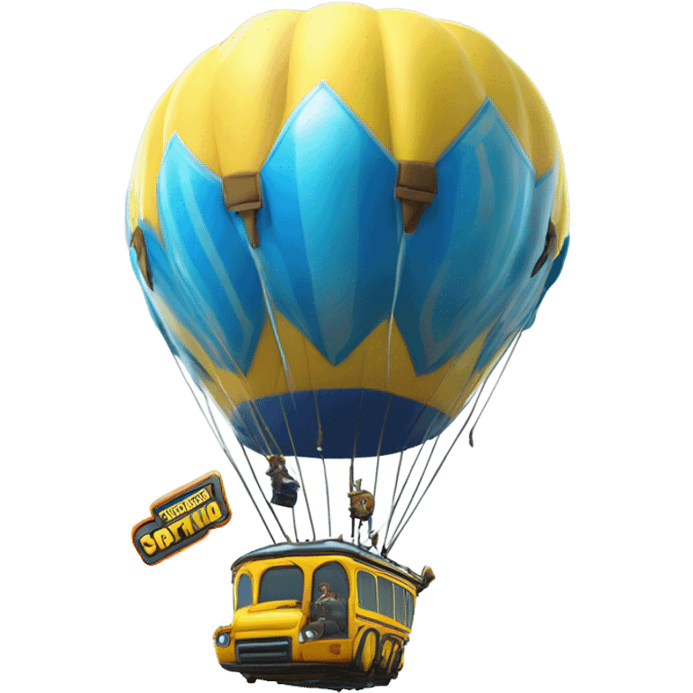 Fortnite battle bus emoji