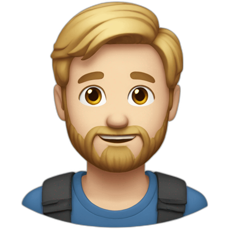 Linus Sebastian with Beard emoji