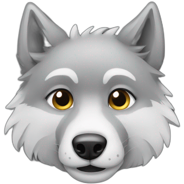 loup qui fait caca emoji