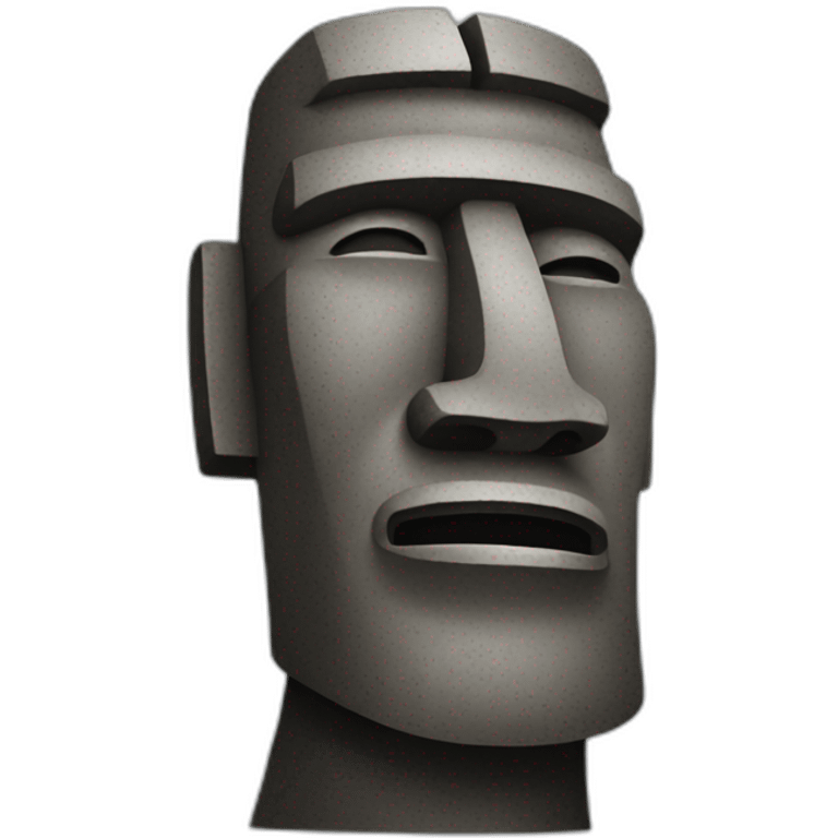 Moai emoji