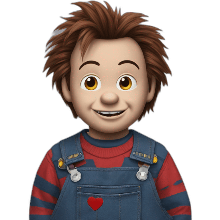 Chucky as mickey mouse emoji