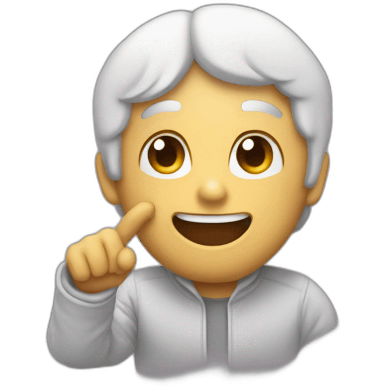 Doigt sur une main emoji