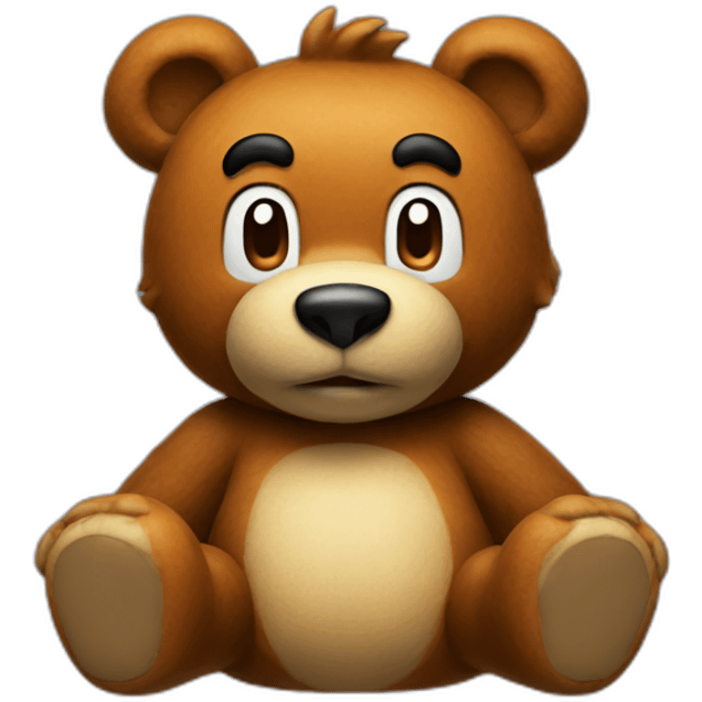 mario bear emoji