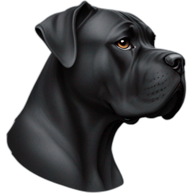 Cane Corso in profile emoji