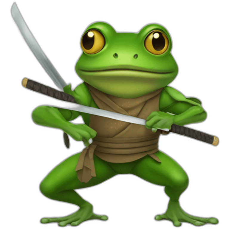 Ninja frog emoji