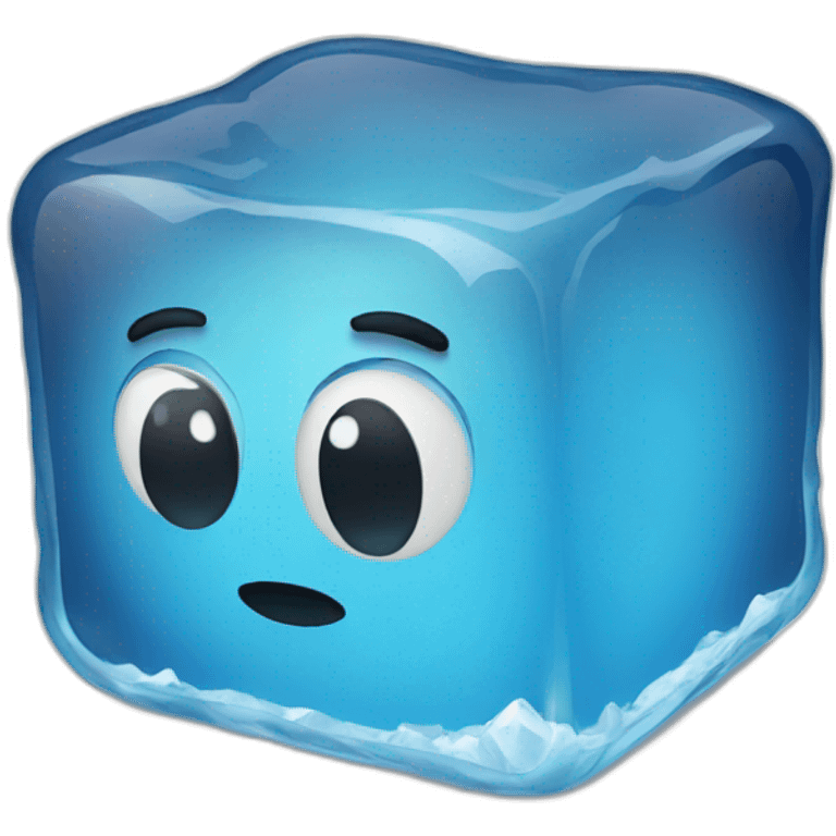 Ice cube emoji