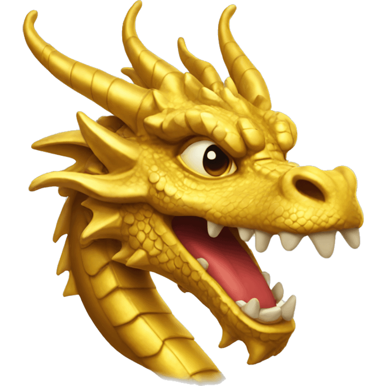 gold dragon emoji