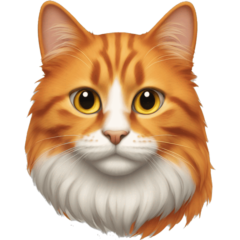 orange furry cat  emoji