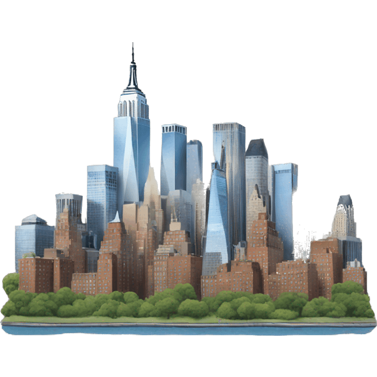 New York city Skyline emoji