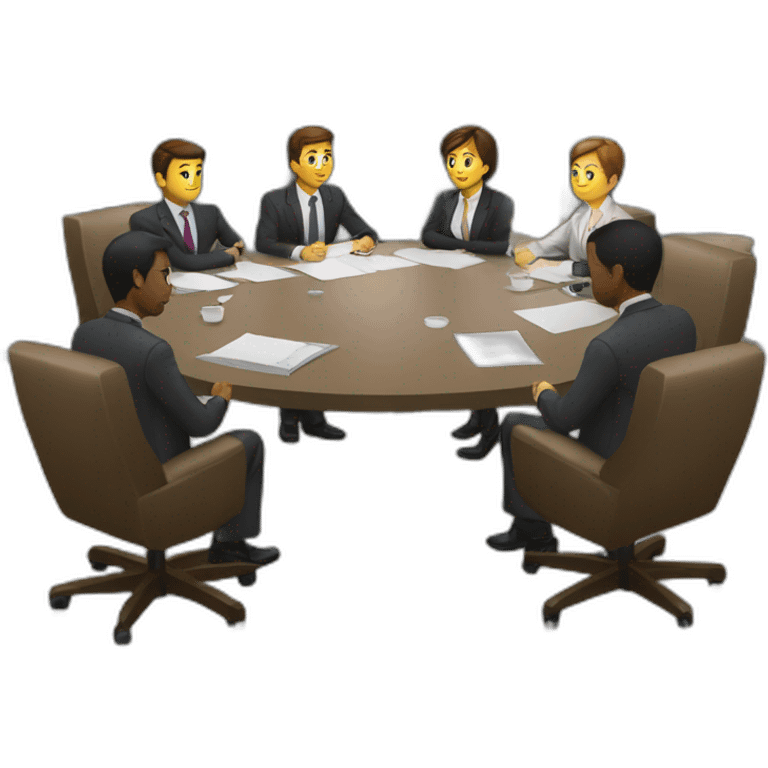 business meeting emoji