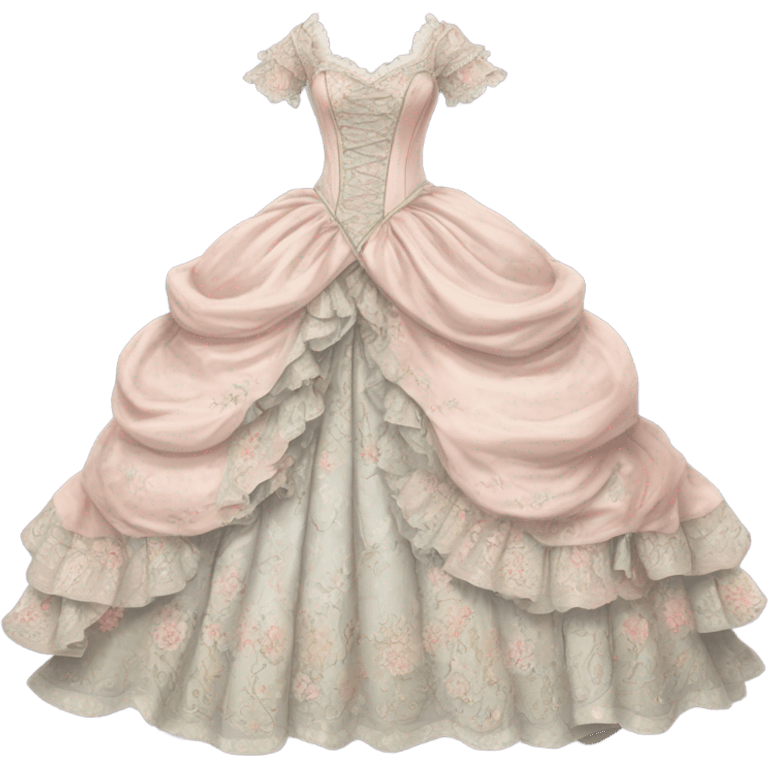 rococo dress emoji