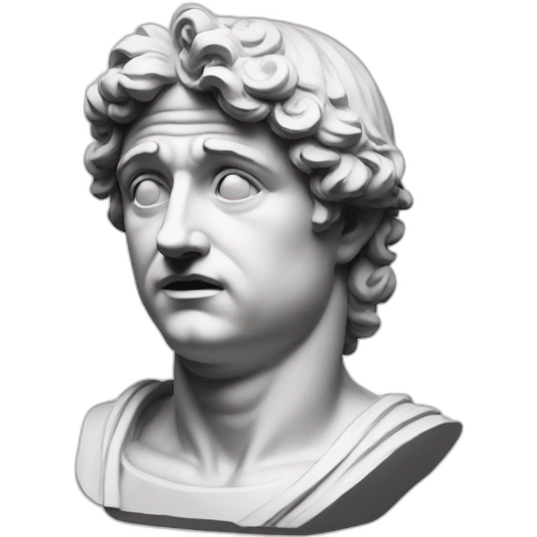 confused italian statue emoji