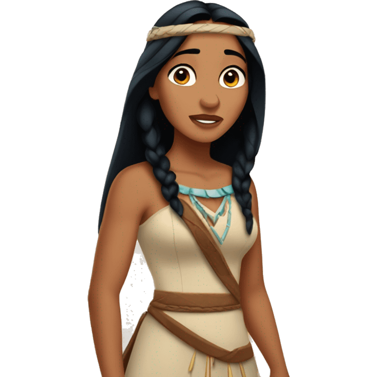 Disney pocahontas emoji