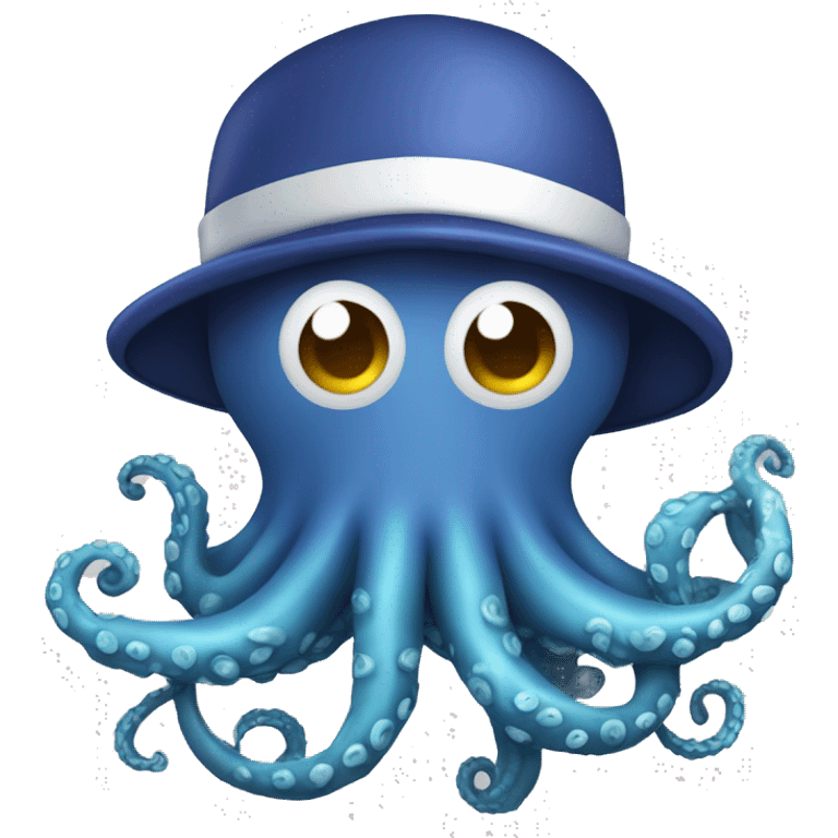 pulpo con gorro de marinero emoji