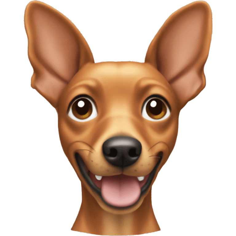 Orange dog toy terrier  emoji