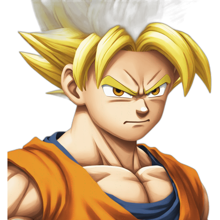 Son goku super Sayan emoji