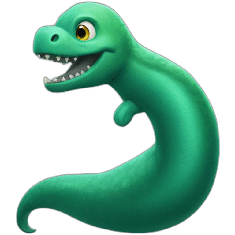 Loch Ness Monster full body emoji