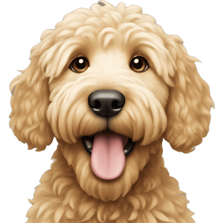 golden doodle  emoji