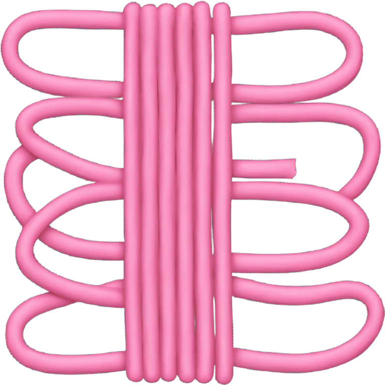 pink spaghetti  emoji