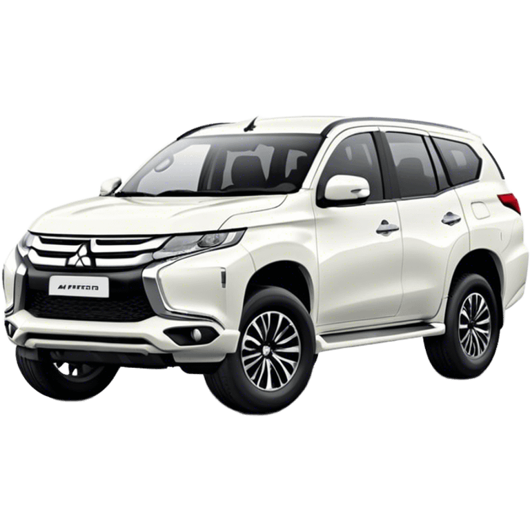 Mitsubishi Pajero sport - Mitsubishi (Model Year: 2021) (Iconic colour: White) emoji