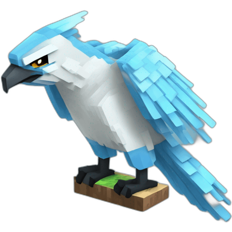 Minecraft articuno steve emoji