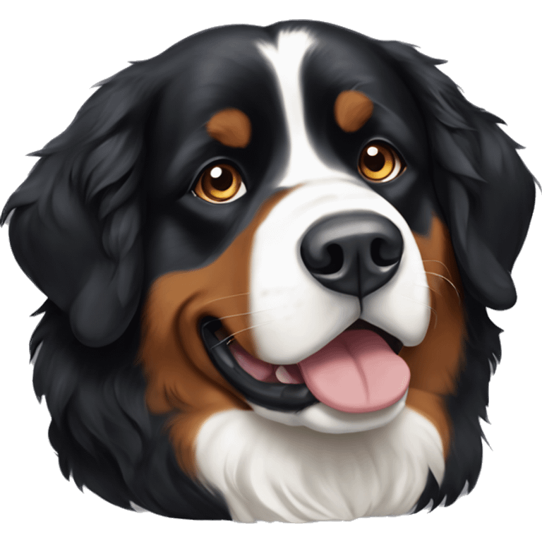 Bernese mountain dog  emoji