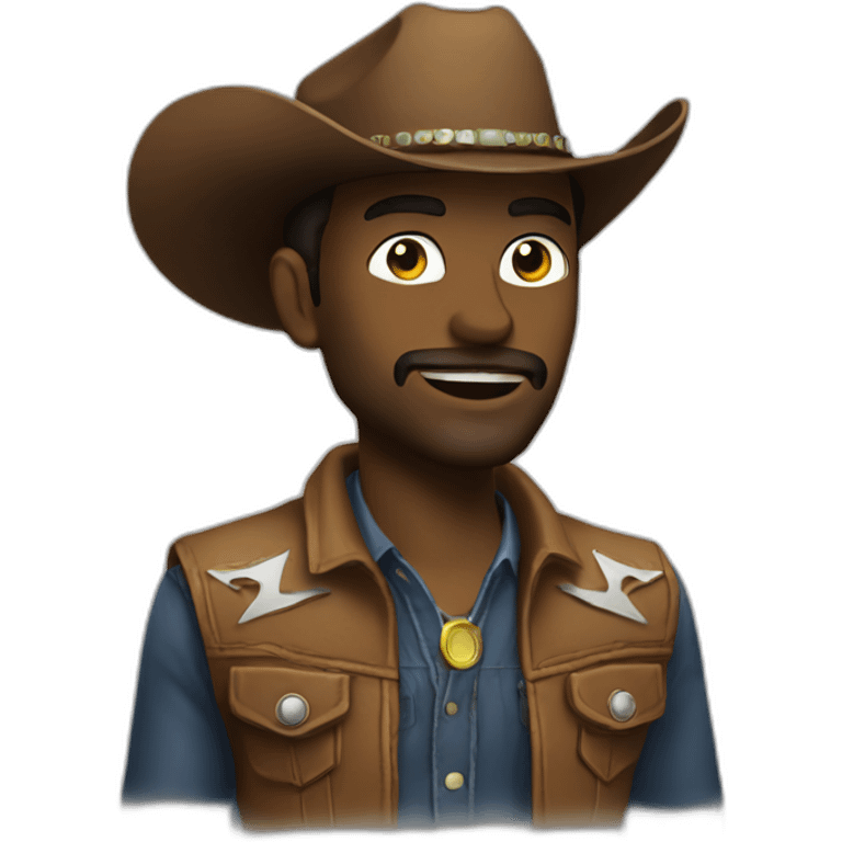 techno cowboy emoji