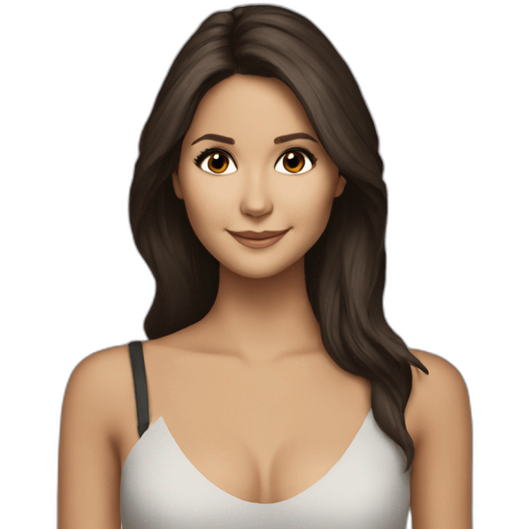 nina dobrev emoji