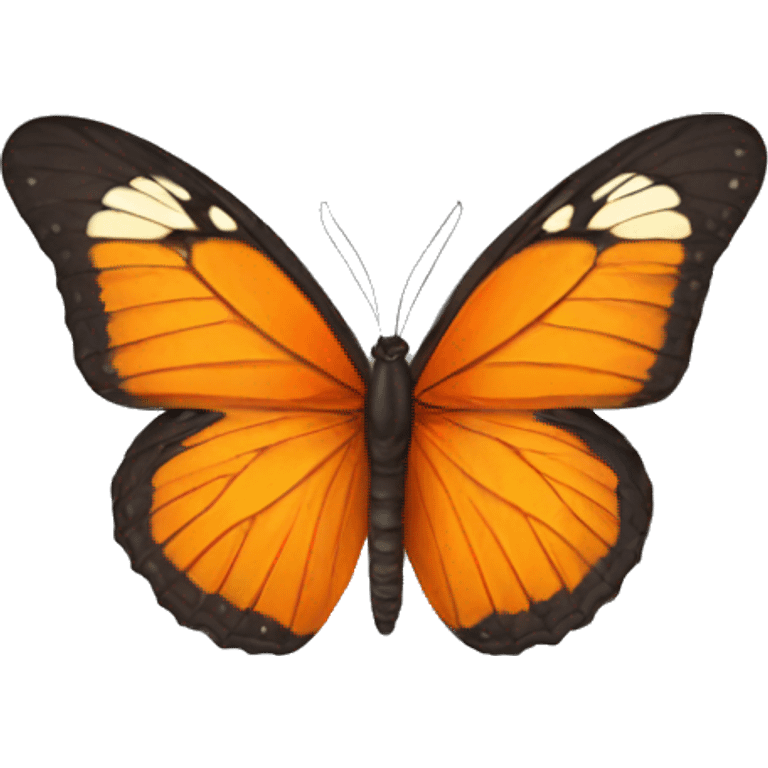 Orange butterfly  emoji