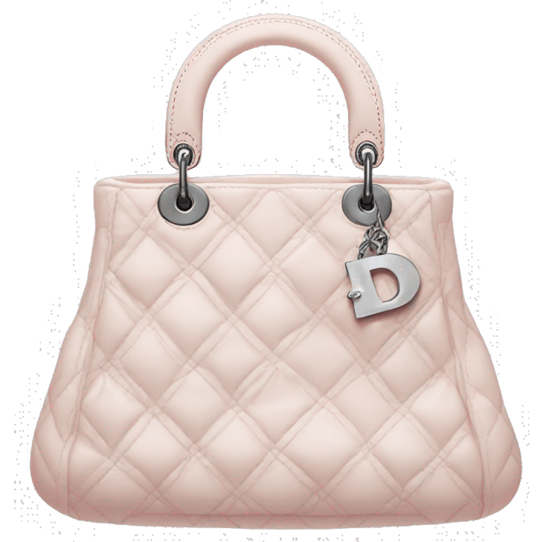 pale Pink Dior Purse emoji