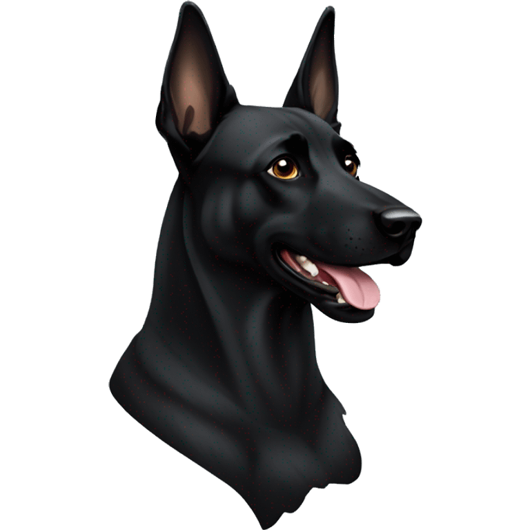 Black malinois emoji