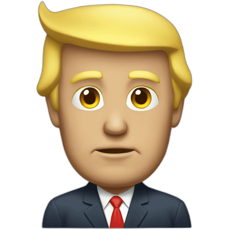 Trump concrete emoji