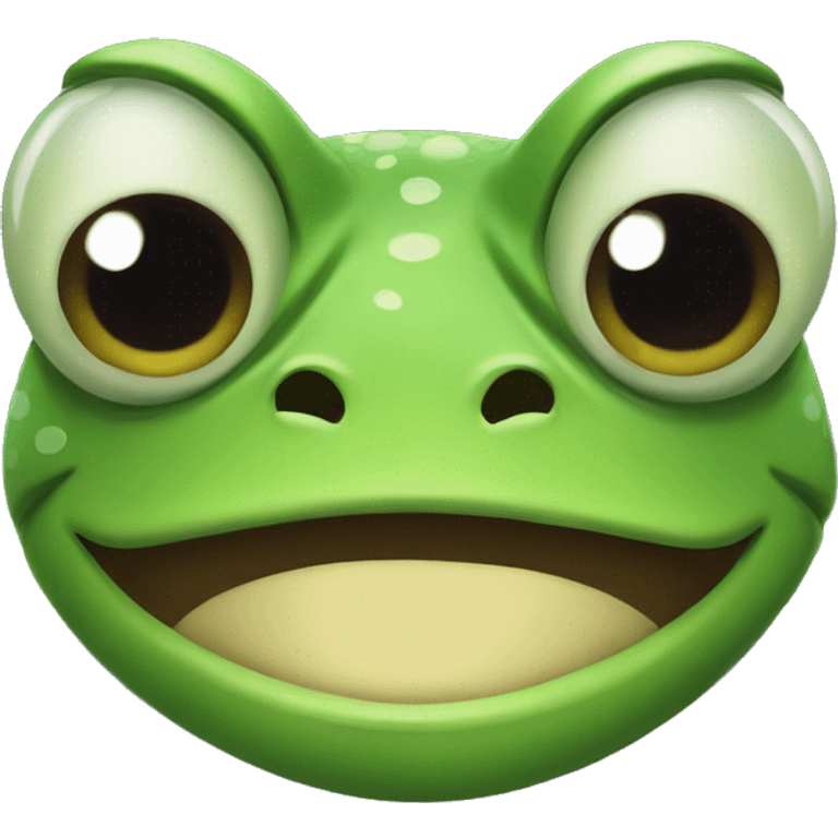 Angry frog emoji