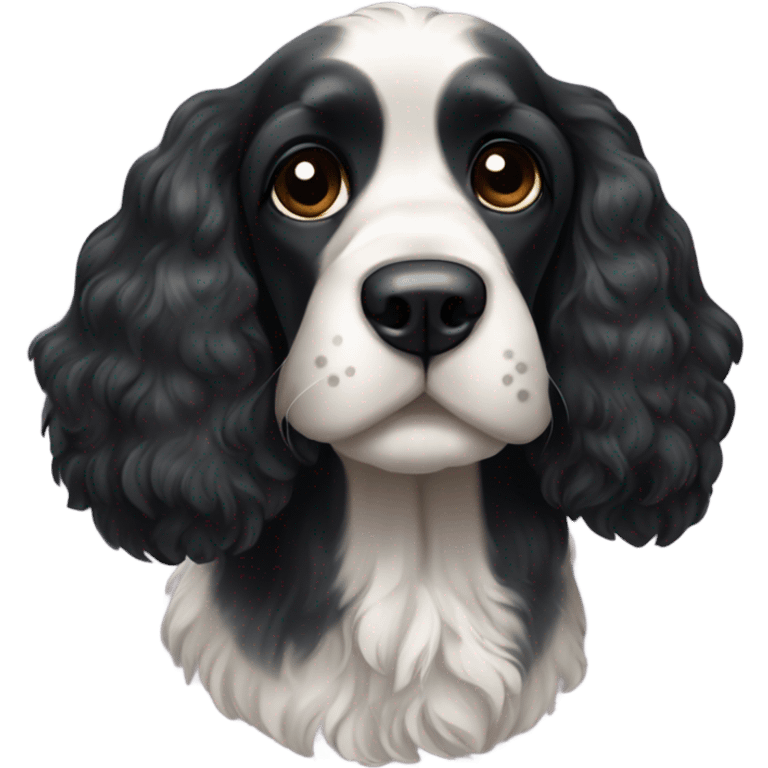 Black Cocker Spaniel emoji