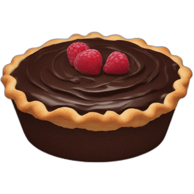 pies of chocolate cake emoji