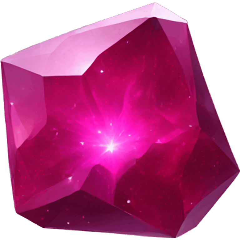 Small Ruby Nebula Galaxy Crystal emoji