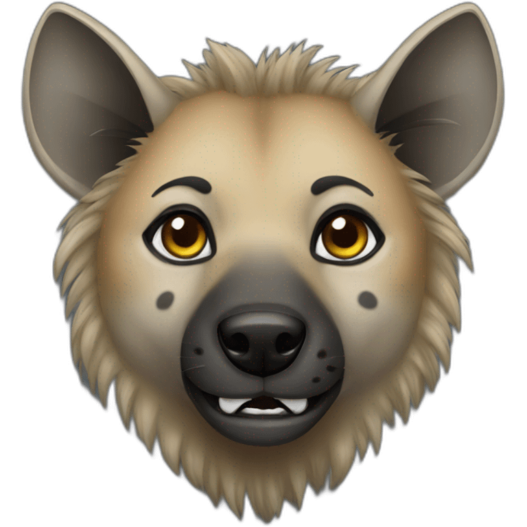 hyena emoji